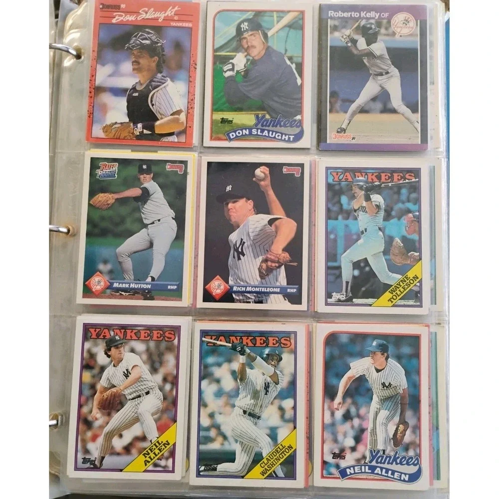 90's Baseball Card Lot 300+ Topps DonRuss Score Select Jose Conseco And More